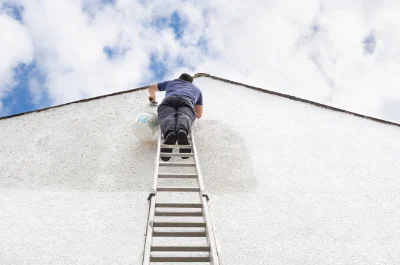 Peinture extérieure à Grassac — façades et ravalement